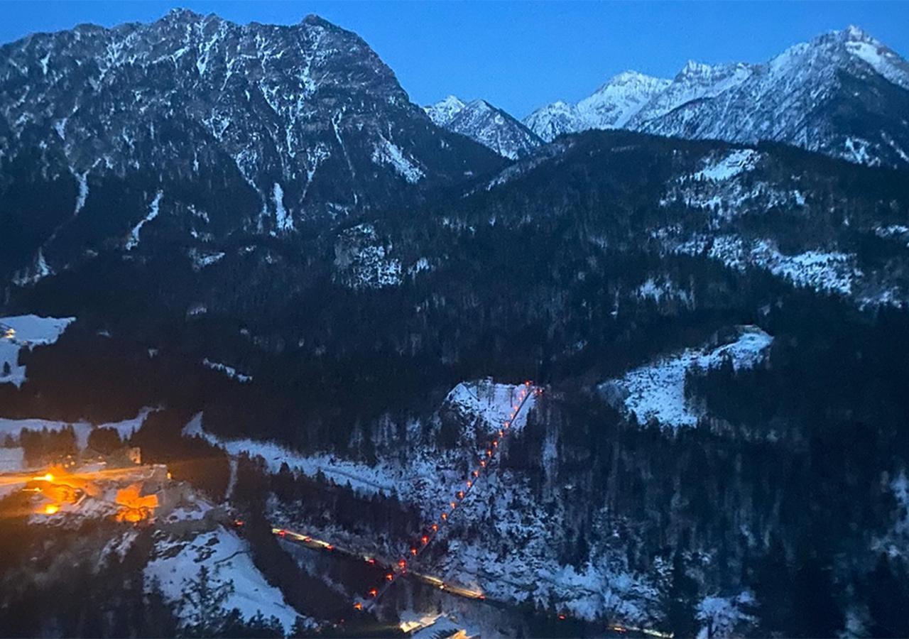 Jaegers Wohnung Zwischen Ehrenberg Und Neuschwanstein Reutte Exteriör bild